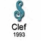The 1993 production mark is a treble clef. The clef symbolizes the music in the Academy Award winning Silly Symphonies. In them, Walt explored and expanded the artistic, technical and emotional range of animation.