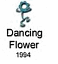 The 1994 mark is a dancing flower. The flower represents Disney's Flowers and Trees (1932). This animated short is the first color cartoon ever created and won the first Academy Award for Disney.