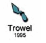 The 1995 mark is a trowel. The trowel was used by Practical Pig in the Academy Award winning 1933 cartoon, Three Little Pigs. The short was a highpoint in character development and introduced the song, "Who's Afraid of the Big Bad Wolf," which was the first hit song for Disney.