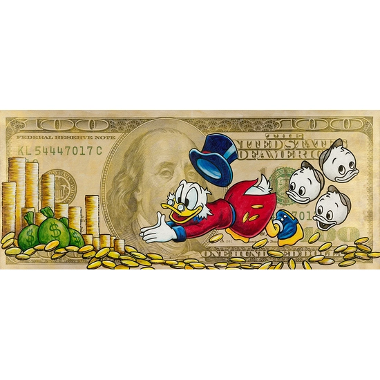 The World is Mine by Stephen Fishwick Disney Fine Art Release Hand-Embellished Giclee on Canvas
