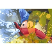 Disney Fine Art - Mickey Sorcerer From Fantasia By Arcy