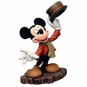 WDCC Disney Classics_Mickey Christmas Carol Mickey Mouse And A Merry Christmas To You Ornament