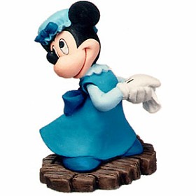 WDCC Disney Classics_Mickey Christmas Carol  Minnie Mouse Ornament Mrs Cratchit Ornament