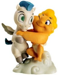 WDCC Disney Classics_Hercules Pegasus and Baby Hercules A Gift From The Gods Ornament