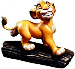 WDCC Disney Classics_The Lion King Simba Ornament