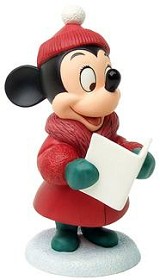 WDCC Disney Classics_Plutos Christmas Tree Minnie Mouse Caroler Minnie