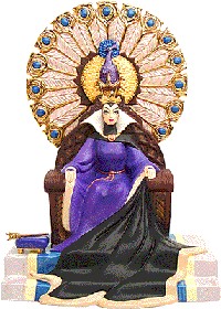 WDCC Disney Classics_Snow White Evil Queen Enthroned Evil