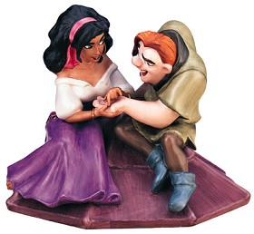 WDCC Disney Classics_The Hunchback Of Notre Dame Esmerelda And Quasimodo Not A Single Monster Line