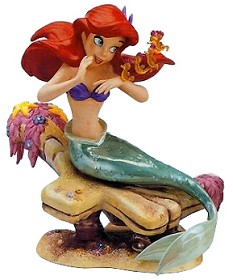 WDCC Disney Classics_The Little Mermaid Ariel Seahorse Surprise