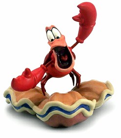 WDCC Disney Classics_The Little Mermaid Sebastian Calypso Crustacean