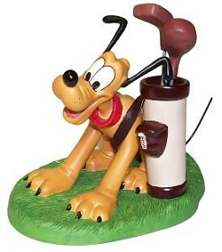 WDCC Disney Classics_Canine Caddy Pluto A Golfer's Best Friend