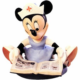 WDCC Disney Classics_First Aiders Minnie Mouse Student Nurse 