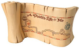 WDCC Disney Classics_Pirates Of The Caribbean A Pirates Life For Me Title Scroll