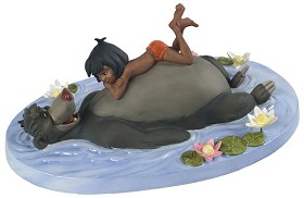 WDCC Disney Classics_The Jungle Book Baloo And Mowgli Jungle Harmony