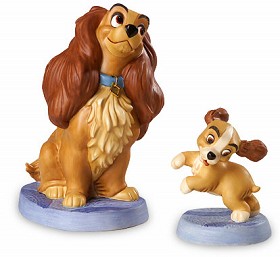 WDCC Disney Classics_Lady And The Tramp Lady And Puppy Welcome Home