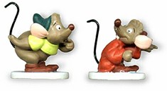 WDCC Disney Classics_Cinderella Gus And Jaq Miniatures One Mouse Or Two