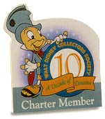 WDCC Disney Classics_Wdcc Plaque Ten Year Charter Member Plaque