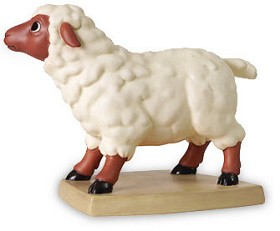 WDCC Disney Classics_Beauty And The Beast Sheep Curious Companion