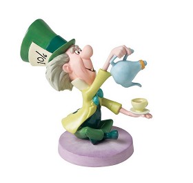 WDCC Disney Classics_Alice In Wonderland Mad Hatter Topsy Turvy Tea Tottler Wdcc In The Spotlight Quintessentially Disney