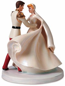 WDCC Disney Classics_Cinderella & Prince Charming Cake Topper Happily Ever After