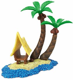 WDCC Disney Classics_Finding Nemo Base  Tank Tiki Hut Accessory