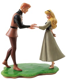 WDCC Disney Classics_Sleeping Beauty Prince Phillip And Briar Rose Chance Encounter