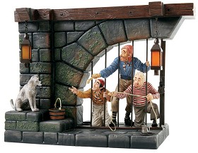 WDCC Disney Classics_Pirates Of The Caribbean Jail Scene Here Give Us The Keys Ya Scrawny Little Beast