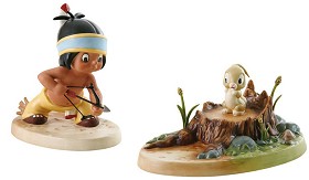 WDCC Disney Classics_Little Hiawatha And Bunny Mighty Hunter