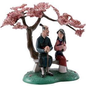 WDCC Disney Classics_Mulan And Father When It Blooms It Will Be The Most Beautiful Of All