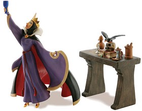 WDCC Disney Classics_Snow White Evil Queen And Raven Now Begins Thy Magic Spell