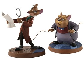 WDCC Disney Classics_The Great Mouse Detective Basail & Dr Watson Curious Clue