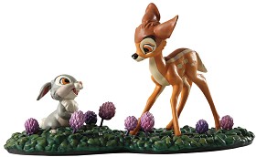 WDCC Disney Classics_Bambi Meets Thumper Just Eat The Blossoms. Thats The Good Stuff