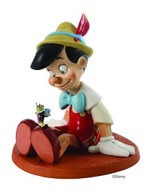 WDCC Disney Classics_Pinocchio And Jiminy Cricket Anytime You Need Me, You Know, Just Whistle!