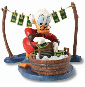 WDCC Disney Classics_Uncle Scrooge Laundry Day