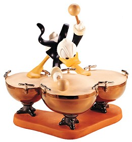 WDCC Disney Classics_Symphony Hour Donald Duck Donald's Drum Beat