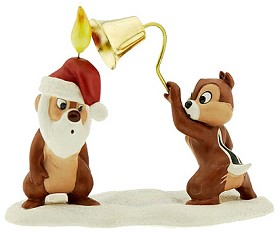 WDCC Disney Classics_Plutos Christmas Tree Chip N' Dale (1997) Includes Santa