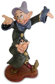 WDCC Disney Classics_Snow White Dopey And Sneezy Dancing Partners