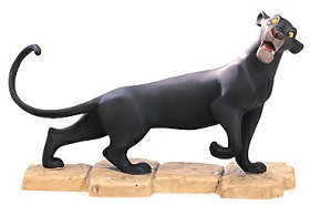 WDCC Disney Classics_The Jungle Book Bagheera Mowgli's Protector