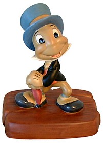 WDCC Disney Classics_Pinocchio Jiminy Cricket Cricket's The Name, Jiminy Cricket