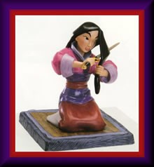 WDCC Disney Classics_Mulan Honorable Decision (regular Version)�