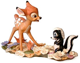 WDCC Disney Classics_Bambi & Flower He Can Call Me A Flower