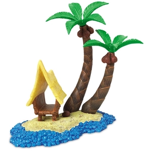 WDCC Disney Classics_Finding Nemo Base Tank Tiki Hut Accessory